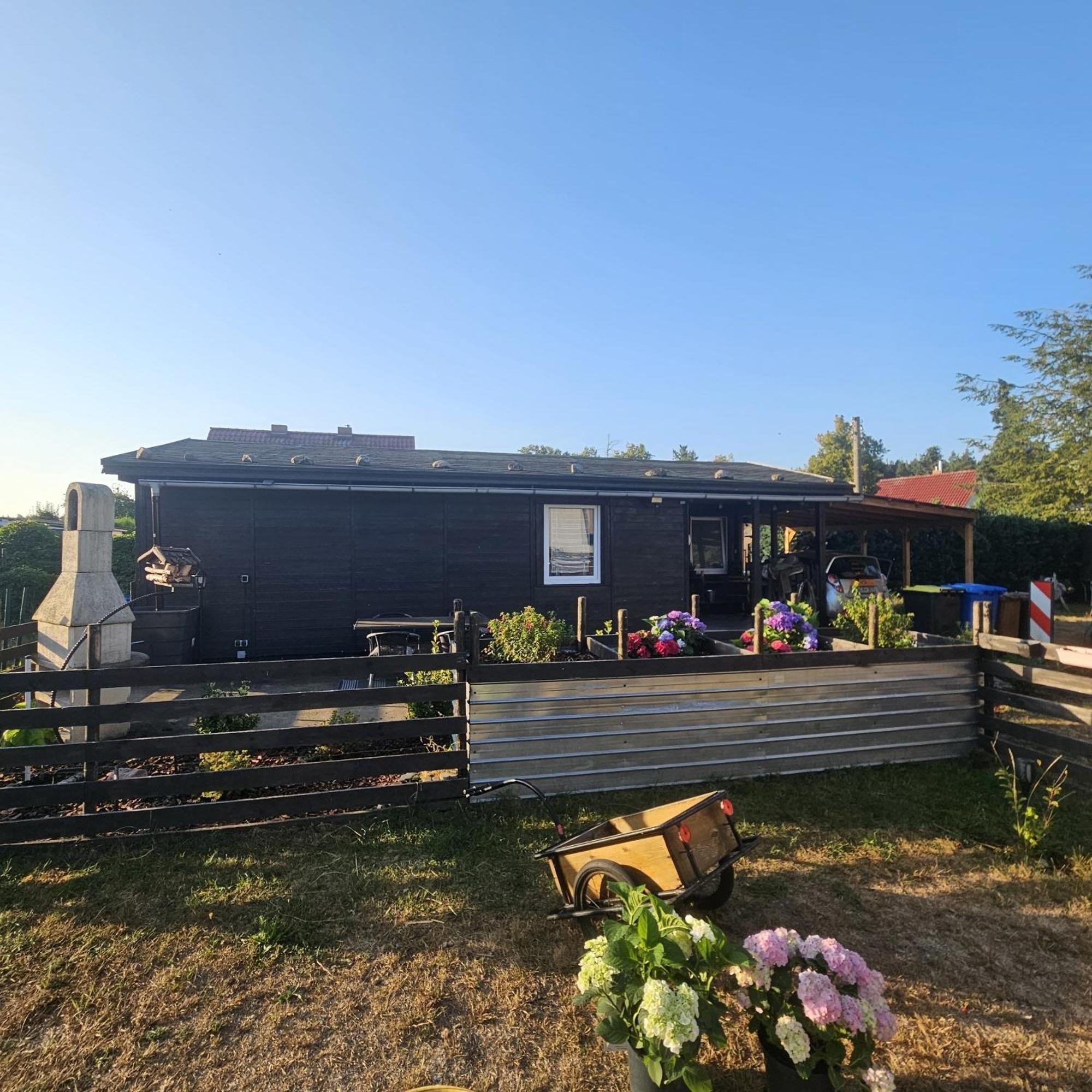 Lunow-Stolzenhagen Ferienhaus Im Nationalpark "Unteres Odertal" מראה חיצוני תמונה
